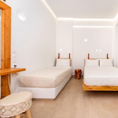 Thira hotel triple room 1 Thira hotel triple room 1